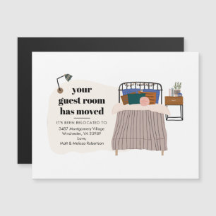 Zimmerdekor Neue Adressenverschiebung Ankündigung