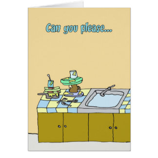 Zimmergenosse muss um das Haus helfen