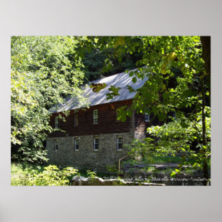 Zimmerman mill, Minisink Hills Pa Poster
