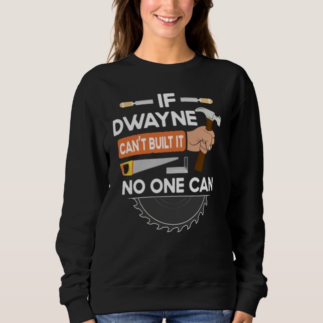 Zimmermann Holzarbeiter für Dwayne Sweatshirt (Vorderseite)