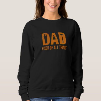 Zimmermann Vater Holzarbeiten Zimmerleute Tischler Sweatshirt