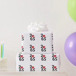 Zimmernummer 256 geschenkpapier