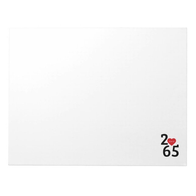 Zimmernummer 256 in  notizblock (Vorderseite)