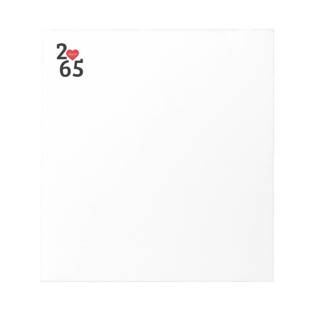 Zimmernummer 256 in   notizblock (Vorderseite)