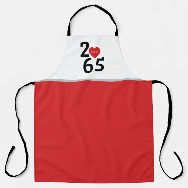 Zimmernummer 256 in   schürze (Vorderseite)