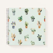 Zimmerpflanzen-Muster Botanisches Innenpflanzendes