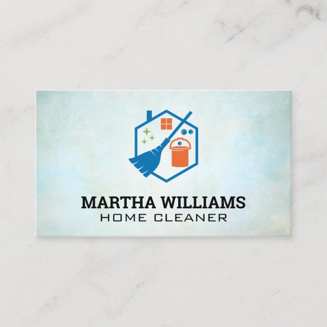 Zimmerschlüssel | Reinigungsmittel Visitenkarte (Vorderseite)