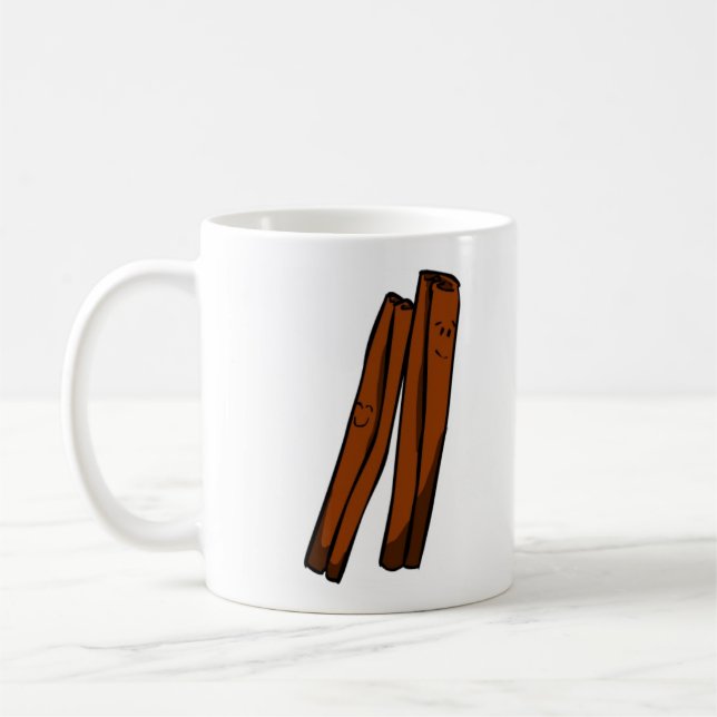Zimt-Kaffee-Tasse Kaffeetasse (Links)