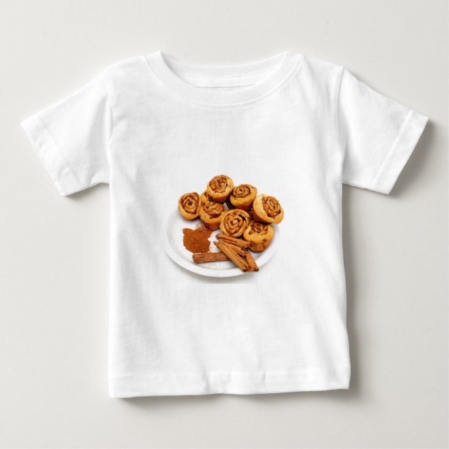 Zimt Rolls Baby T-shirt (Vorderseite)