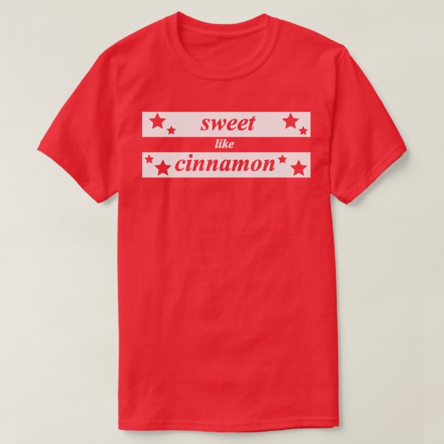 Zimt süß T-Shirt (Design vorne)
