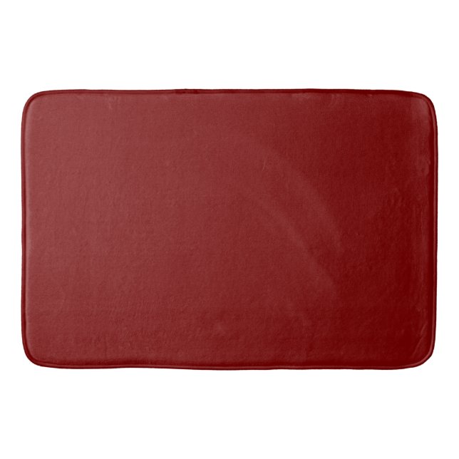 Zimtrote Badematte (Vorderseite)