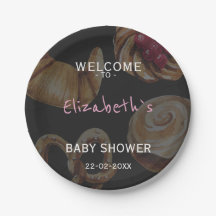 Zimtschnecken-Baby-Party