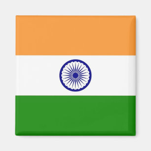 zIN001 Indian FLAG India, Kühlschrankmagnet Magnet