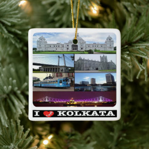 zIN004 KOLKATA, Indien, Asien, Keramikornament