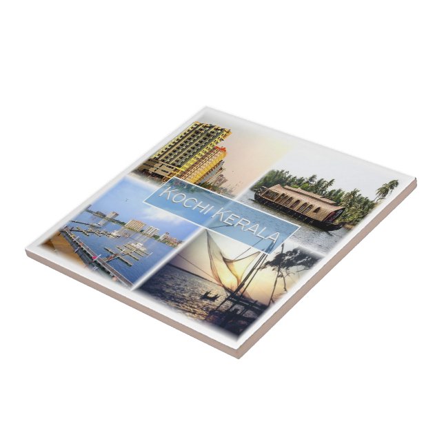 zIN008 KOCHI COCHIN KERALA, Indien, Asien, Fliese (Seite)