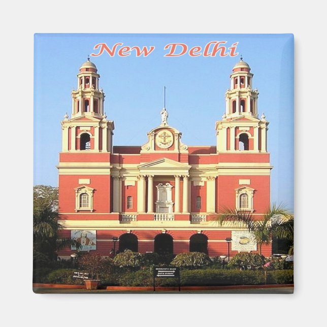 zIN026 JODHPUR MEHERANGARH FORT, Indien, Kühlschra Magnet (Vorne)