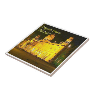 zIN030 LALGARH PALACE BIKANER, Indien, Fliese