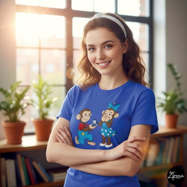 Zina and Mimo and the marriage proposal T-Shirt (Von Creator hochgeladen)