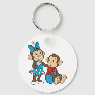 Zina and Mimo: Love and indifference Schlüsselanhänger