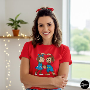 Zina, Mimo und das Zeichen der Liebe T-Shirt