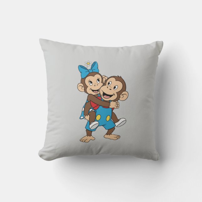 zina on mimo's back kissen (Vorderseite)