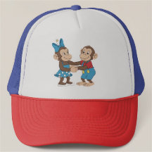 Zina und Mimo flirten.