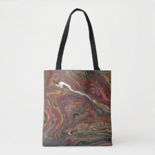 Zing 1 Abstrakt Geode-Tasche