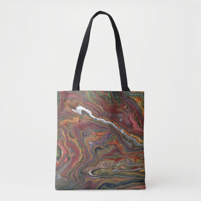 Zing 1 Abstrakt Geode-Tasche (Vorderseite)