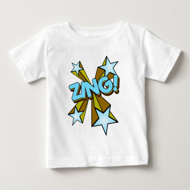 Zing, Zap, Kriegsgefangen!!! Baby T-shirt (Vorderseite)