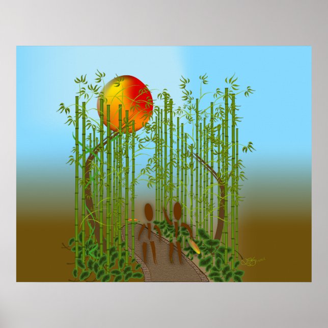 Zinglees ~ Bamboo Poster (Vorne)