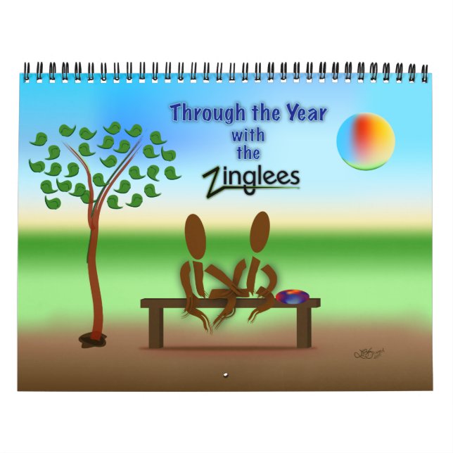 Zinglees ~ durch das Jahr Kalender (Titelbild)