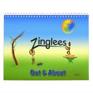 Zinglees ~ Out & About Kalender