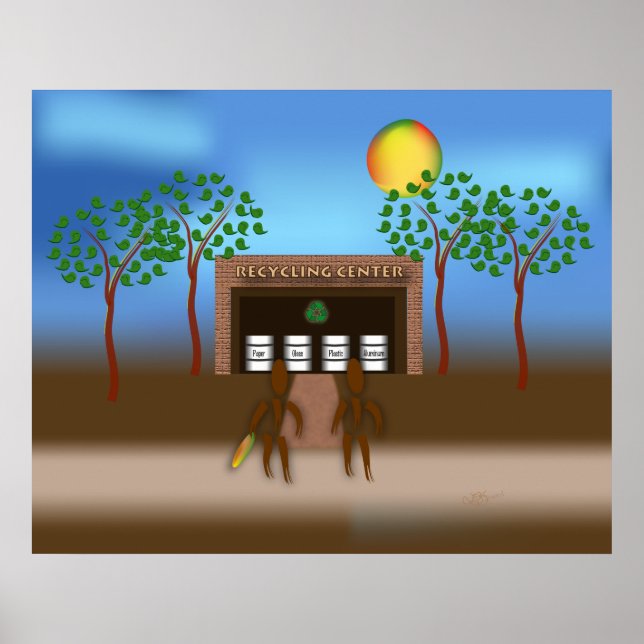 Zinglees ~ Recycelnd Poster (Vorne)
