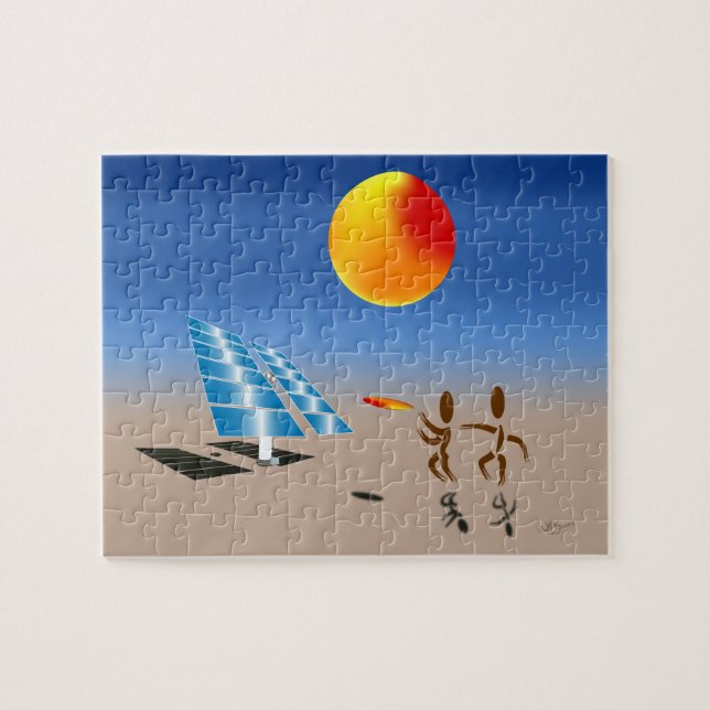 Zinglees ~ Solarenergie Puzzle (Horizontal)