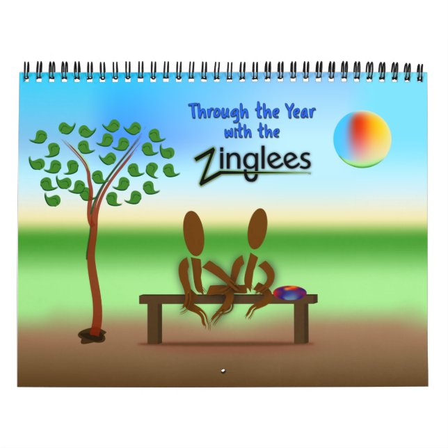 Zinglees ~ Über den Jahreskalender Kalender (Titelbild)
