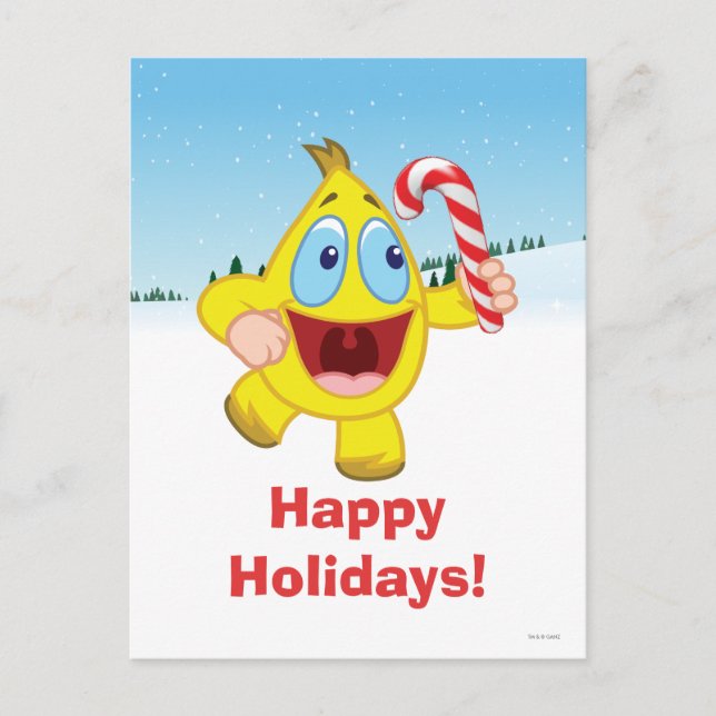 Zingoz Feiertagspostkarte (Vorderseite)