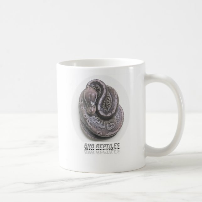 Zinn-Ball-Pythonschlange - besonders angefertigt Tasse (Rechts)