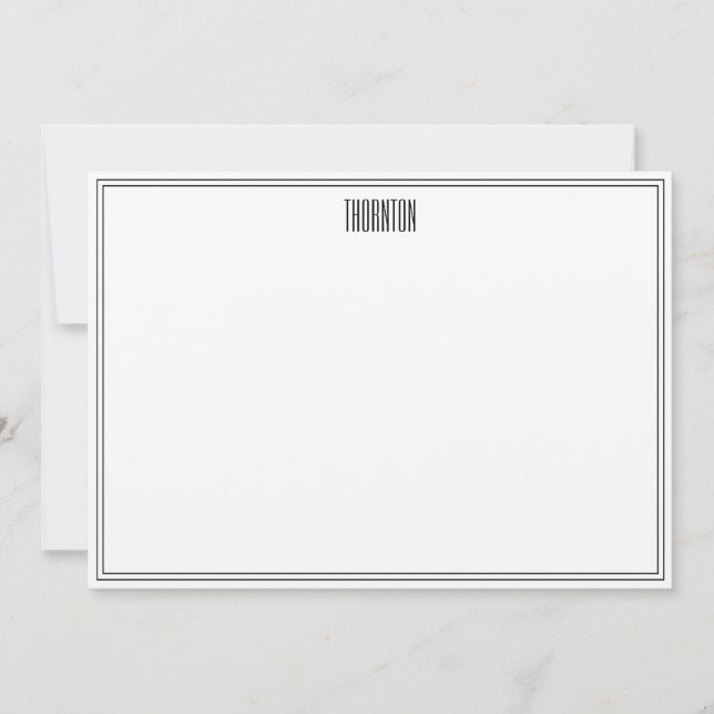 Zinn-Blatt-Dankesschreiben Dankeskarte (Vorderseite)