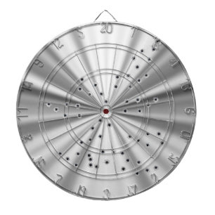 Zinn-Dose-Metall mit Einschusslöchern Dartscheibe