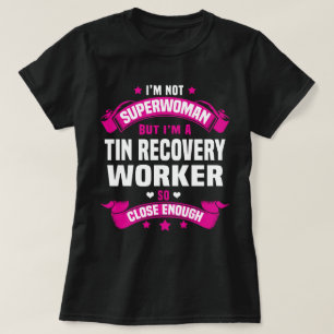 Zinn-Erholung-Mitarbeiter T-Shirt