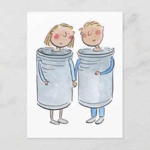 Zinn-Jubiläum Postkarte