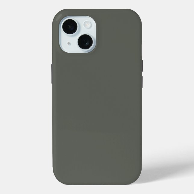 Zinnfarbe Grün Case-Mate iPhone Hülle (Rückseite)