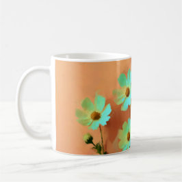 Zinnia Elegans Blume Kaffeetasse