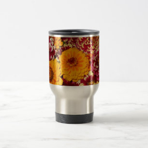 Zinnia-Explosion Reisebecher