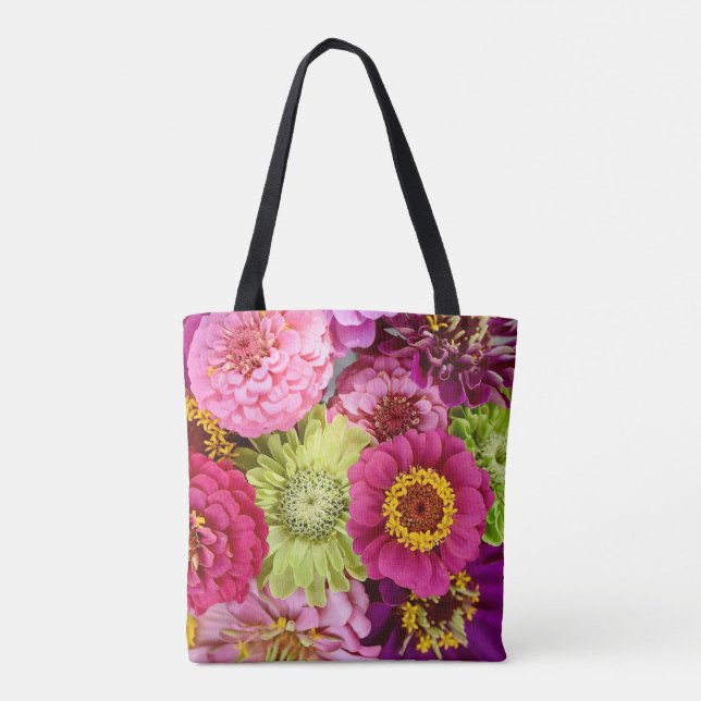 Zinnia Floral Tasche (Rückseite)