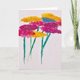 Zinnia Fun Karte