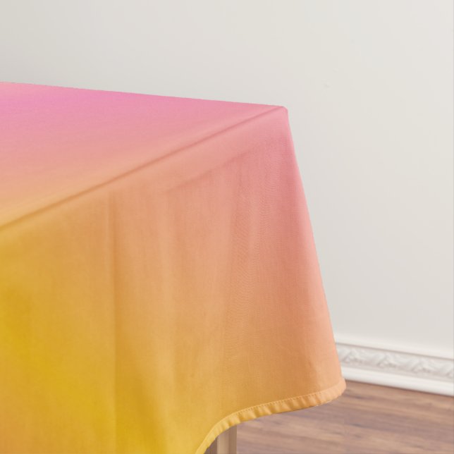 Zinnia Sunrise Tablecloth Tischdecke (Beispiel)