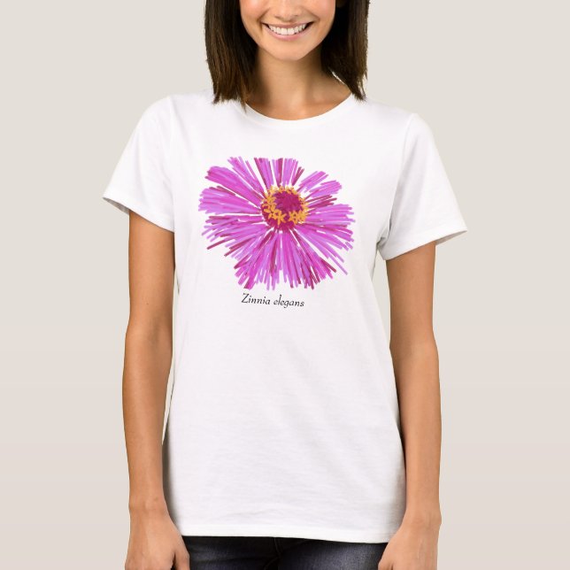 Zinnia-T-Shirt T-Shirt (Vorderseite)