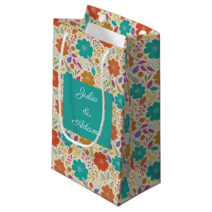 Zinnia Weiße Geschenktüte
