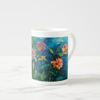 Zinniaknochen-China Prozellantasse